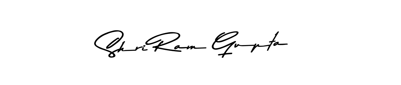 How to make Shri Ram Gupta name signature. Use Asem Kandis PERSONAL USE style for creating short signs online. This is the latest handwritten sign. Shri Ram Gupta signature style 9 images and pictures png