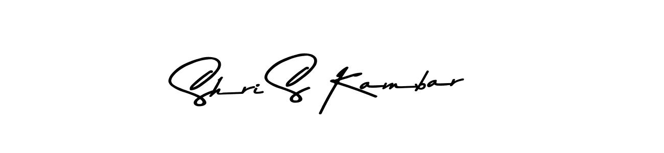 How to make Shri S Kambar signature? Asem Kandis PERSONAL USE is a professional autograph style. Create handwritten signature for Shri S Kambar name. Shri S Kambar signature style 9 images and pictures png