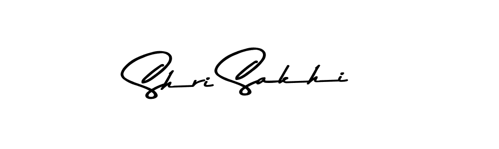 Design your own signature with our free online signature maker. With this signature software, you can create a handwritten (Asem Kandis PERSONAL USE) signature for name Shri Sakhi. Shri Sakhi signature style 9 images and pictures png
