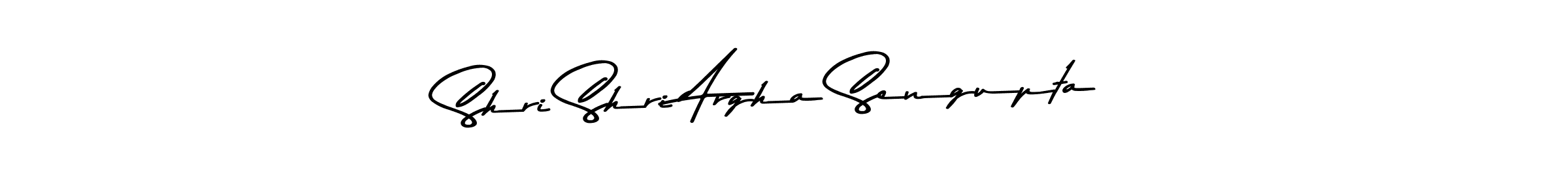 Design your own signature with our free online signature maker. With this signature software, you can create a handwritten (Asem Kandis PERSONAL USE) signature for name Shri Shri Argha Sengupta. Shri Shri Argha Sengupta signature style 9 images and pictures png