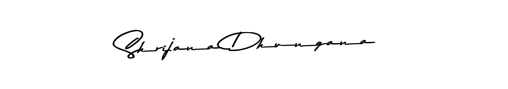 Also You can easily find your signature by using the search form. We will create Shrijana Dhungana name handwritten signature images for you free of cost using Asem Kandis PERSONAL USE sign style. Shrijana Dhungana signature style 9 images and pictures png