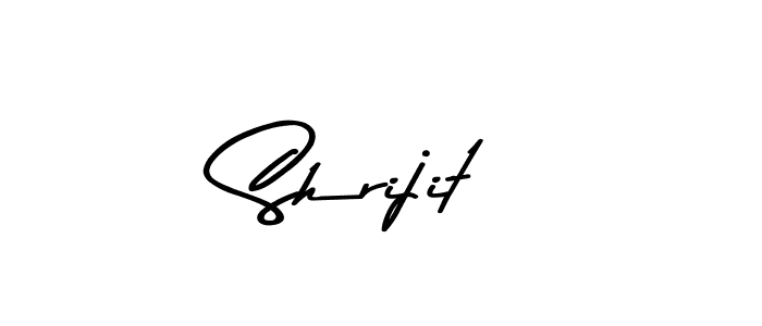 Similarly Asem Kandis PERSONAL USE is the best handwritten signature design. Signature creator online .You can use it as an online autograph creator for name Shrijit. Shrijit signature style 9 images and pictures png