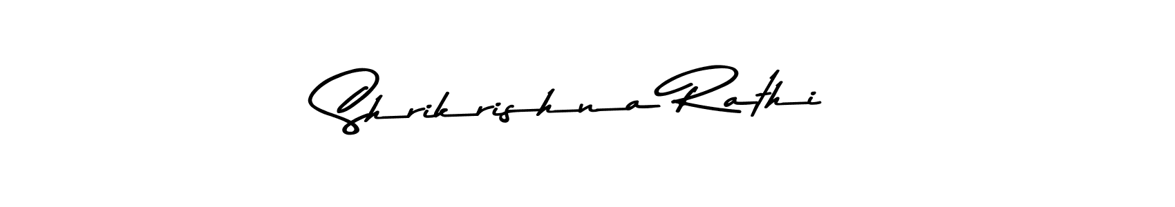 Shrikrishna Rathi stylish signature style. Best Handwritten Sign (Asem Kandis PERSONAL USE) for my name. Handwritten Signature Collection Ideas for my name Shrikrishna Rathi. Shrikrishna Rathi signature style 9 images and pictures png