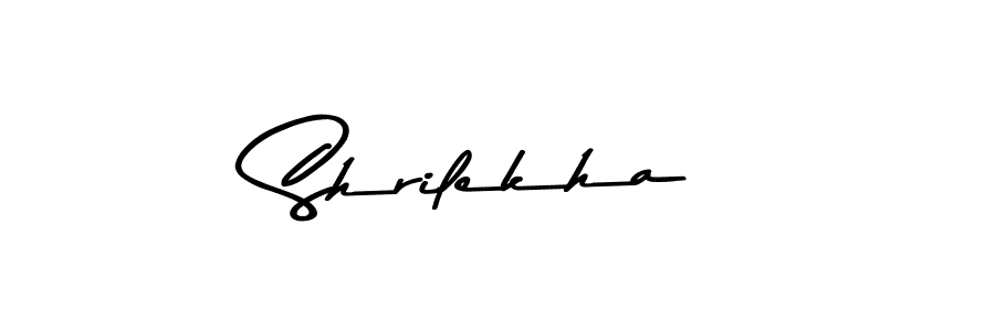Create a beautiful signature design for name Shrilekha. With this signature (Asem Kandis PERSONAL USE) fonts, you can make a handwritten signature for free. Shrilekha signature style 9 images and pictures png