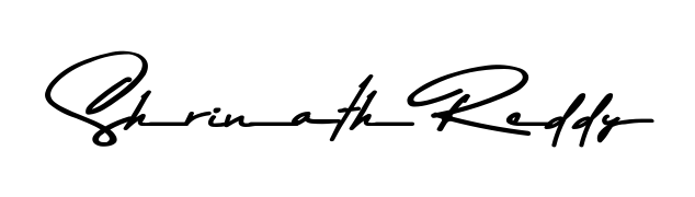See photos of Shrinath Reddy official signature. Check more albums & portfolios. Read reviews & check more about Asem Kandis PERSONAL USE font. Shrinath Reddy signature style 9 images and pictures png