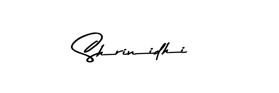 How to make Shrinidhi signature? Asem Kandis PERSONAL USE is a professional autograph style. Create handwritten signature for Shrinidhi name. Shrinidhi signature style 9 images and pictures png