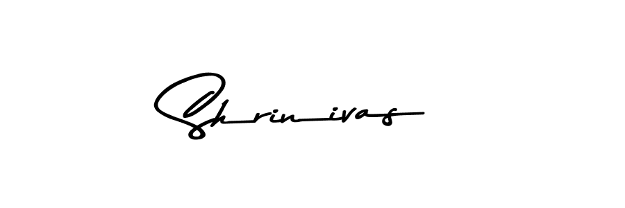 Use a signature maker to create a handwritten signature online. With this signature software, you can design (Asem Kandis PERSONAL USE) your own signature for name Shrinivas. Shrinivas signature style 9 images and pictures png