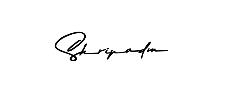 This is the best signature style for the Shripadm name. Also you like these signature font (Asem Kandis PERSONAL USE). Mix name signature. Shripadm signature style 9 images and pictures png