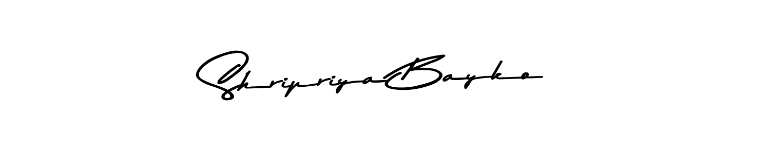 Also we have Shripriya Bayko name is the best signature style. Create professional handwritten signature collection using Asem Kandis PERSONAL USE autograph style. Shripriya Bayko signature style 9 images and pictures png