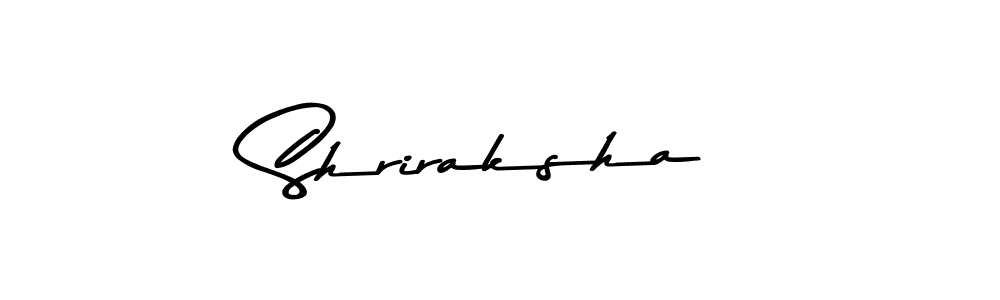 Create a beautiful signature design for name Shriraksha. With this signature (Asem Kandis PERSONAL USE) fonts, you can make a handwritten signature for free. Shriraksha signature style 9 images and pictures png