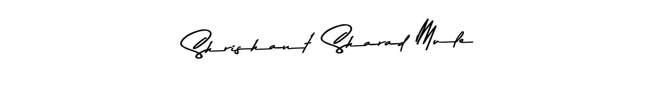 Also You can easily find your signature by using the search form. We will create Shrishant  Sharad Mule name handwritten signature images for you free of cost using Asem Kandis PERSONAL USE sign style. Shrishant  Sharad Mule signature style 9 images and pictures png