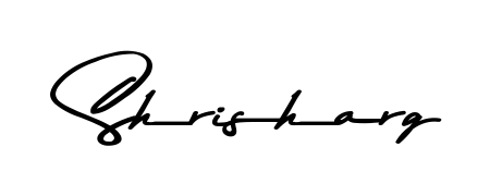 Make your name Shrisharg memorable on every contract using Asem Kandis PERSONAL USE autograph style. Instant transparent background export available. Shrisharg signature style 9 images and pictures png