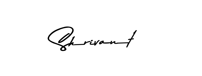 Create a beautiful signature design for name Shrivant. With this signature (Asem Kandis PERSONAL USE) fonts, you can make a handwritten signature for free. Shrivant signature style 9 images and pictures png