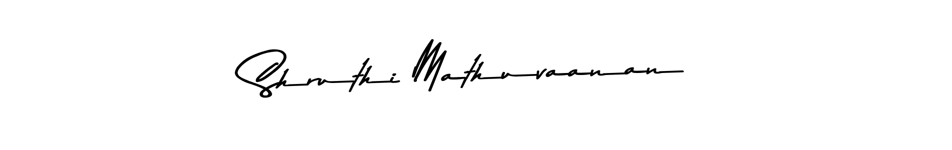 Shruthi Mathuvaanan stylish signature style. Best Handwritten Sign (Asem Kandis PERSONAL USE) for my name. Handwritten Signature Collection Ideas for my name Shruthi Mathuvaanan. Shruthi Mathuvaanan signature style 9 images and pictures png