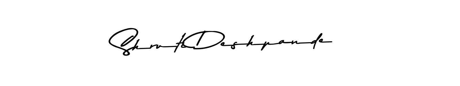 Shruti Deshpande stylish signature style. Best Handwritten Sign (Asem Kandis PERSONAL USE) for my name. Handwritten Signature Collection Ideas for my name Shruti Deshpande. Shruti Deshpande signature style 9 images and pictures png