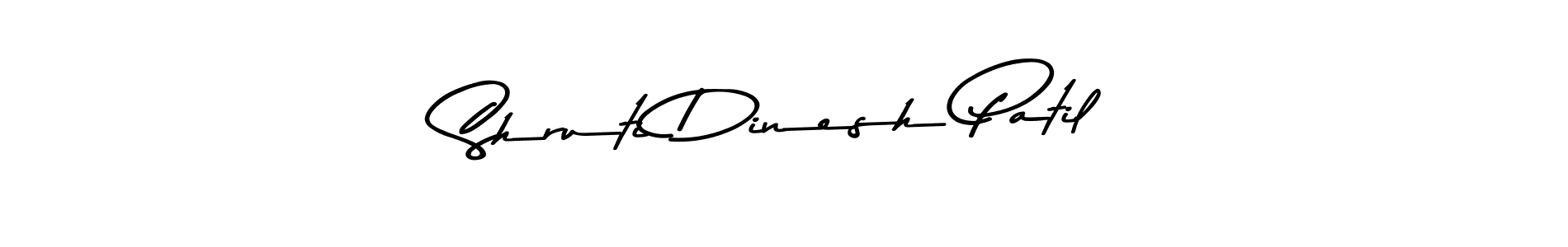 Make a short Shruti Dinesh Patil signature style. Manage your documents anywhere anytime using Asem Kandis PERSONAL USE. Create and add eSignatures, submit forms, share and send files easily. Shruti Dinesh Patil signature style 9 images and pictures png