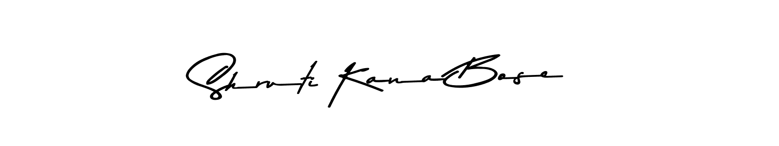 How to make Shruti Kana Bose signature? Asem Kandis PERSONAL USE is a professional autograph style. Create handwritten signature for Shruti Kana Bose name. Shruti Kana Bose signature style 9 images and pictures png