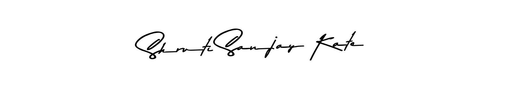 Also You can easily find your signature by using the search form. We will create Shruti Sanjay Kate name handwritten signature images for you free of cost using Asem Kandis PERSONAL USE sign style. Shruti Sanjay Kate signature style 9 images and pictures png