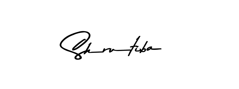 Design your own signature with our free online signature maker. With this signature software, you can create a handwritten (Asem Kandis PERSONAL USE) signature for name Shrutiba. Shrutiba signature style 9 images and pictures png