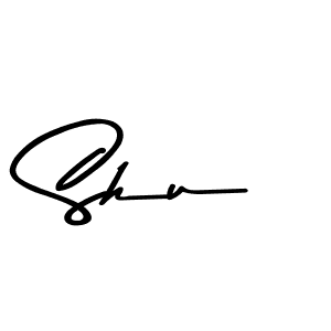 Design your own signature with our free online signature maker. With this signature software, you can create a handwritten (Asem Kandis PERSONAL USE) signature for name Shu. Shu signature style 9 images and pictures png