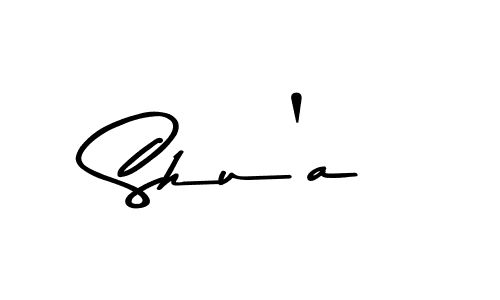 You should practise on your own different ways (Asem Kandis PERSONAL USE) to write your name (Shu'a) in signature. don't let someone else do it for you. Shu'a signature style 9 images and pictures png