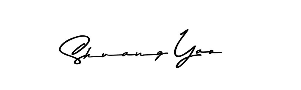 Also we have Shuang Yao name is the best signature style. Create professional handwritten signature collection using Asem Kandis PERSONAL USE autograph style. Shuang Yao signature style 9 images and pictures png