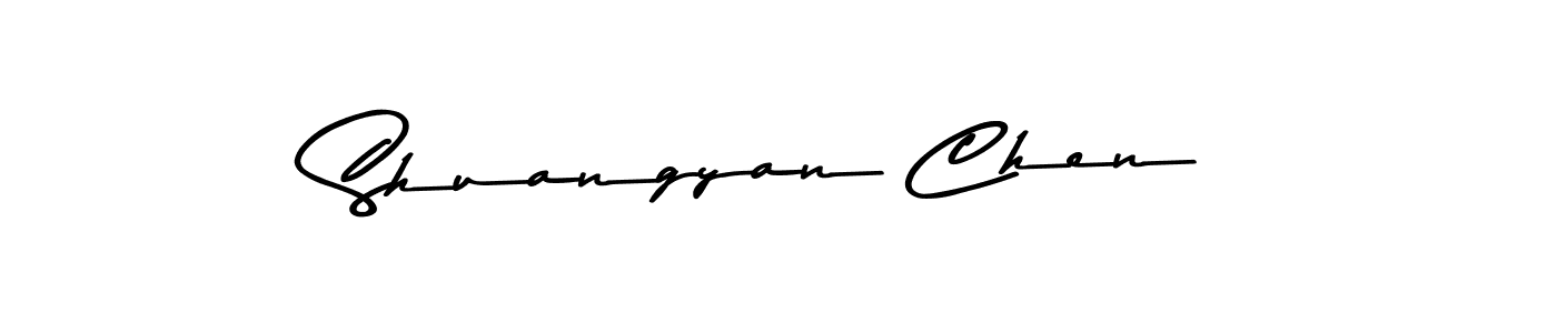 It looks lik you need a new signature style for name Shuangyan Chen. Design unique handwritten (Asem Kandis PERSONAL USE) signature with our free signature maker in just a few clicks. Shuangyan Chen signature style 9 images and pictures png