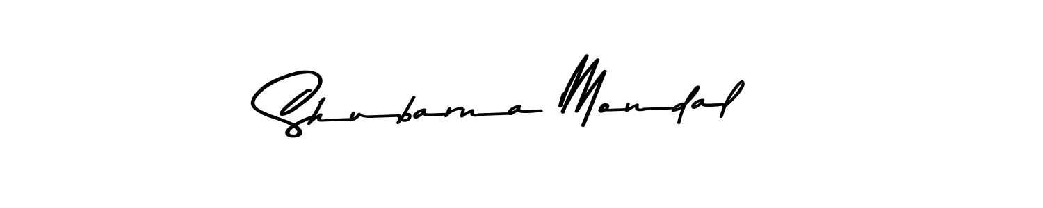 The best way (Asem Kandis PERSONAL USE) to make a short signature is to pick only two or three words in your name. The name Shubarna Mondal include a total of six letters. For converting this name. Shubarna Mondal signature style 9 images and pictures png