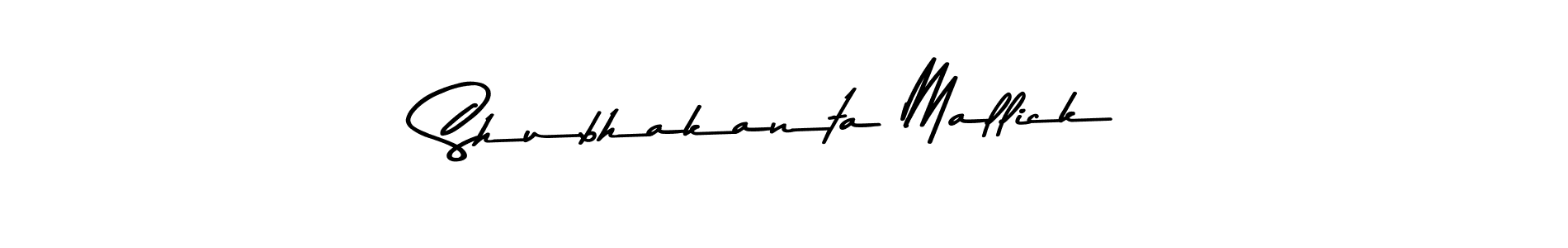 Use a signature maker to create a handwritten signature online. With this signature software, you can design (Asem Kandis PERSONAL USE) your own signature for name Shubhakanta Mallick. Shubhakanta Mallick signature style 9 images and pictures png