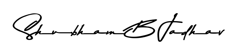 Once you've used our free online signature maker to create your best signature Asem Kandis PERSONAL USE style, it's time to enjoy signing your documents with Shubham B Jadhav name. Shubham B Jadhav signature style 9 images and pictures png