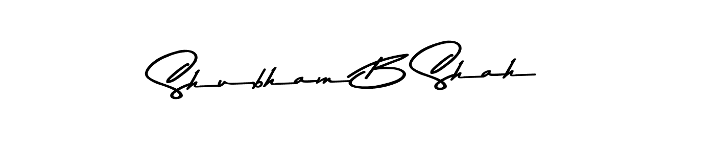 You should practise on your own different ways (Asem Kandis PERSONAL USE) to write your name (Shubham B Shah) in signature. don't let someone else do it for you. Shubham B Shah signature style 9 images and pictures png