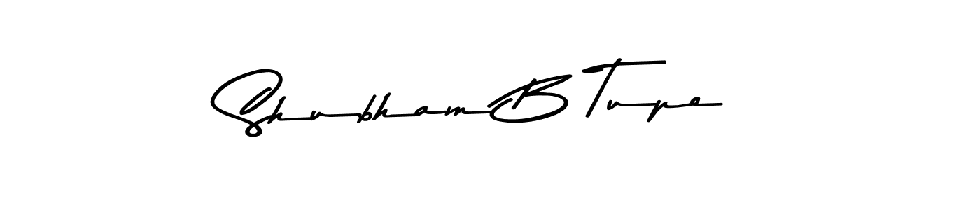 How to make Shubham B Tupe signature? Asem Kandis PERSONAL USE is a professional autograph style. Create handwritten signature for Shubham B Tupe name. Shubham B Tupe signature style 9 images and pictures png