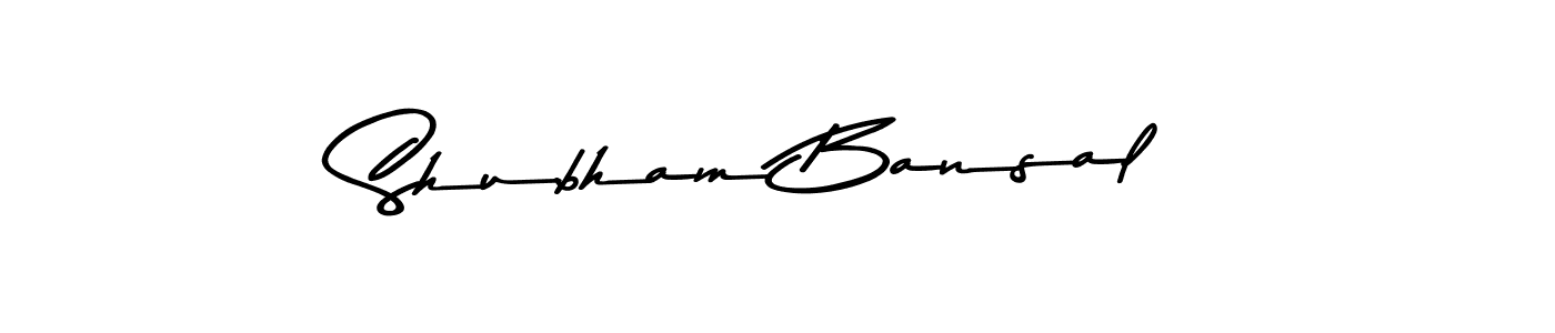 The best way (Asem Kandis PERSONAL USE) to make a short signature is to pick only two or three words in your name. The name Shubham Bansal include a total of six letters. For converting this name. Shubham Bansal signature style 9 images and pictures png