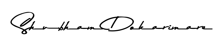 Make a short Shubham Dokarimare signature style. Manage your documents anywhere anytime using Asem Kandis PERSONAL USE. Create and add eSignatures, submit forms, share and send files easily. Shubham Dokarimare signature style 9 images and pictures png