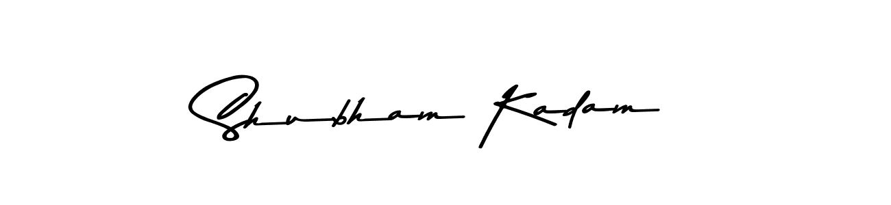 Asem Kandis PERSONAL USE is a professional signature style that is perfect for those who want to add a touch of class to their signature. It is also a great choice for those who want to make their signature more unique. Get Shubham Kadam name to fancy signature for free. Shubham Kadam signature style 9 images and pictures png