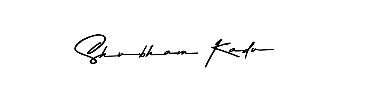 Also we have Shubham Kadu name is the best signature style. Create professional handwritten signature collection using Asem Kandis PERSONAL USE autograph style. Shubham Kadu signature style 9 images and pictures png