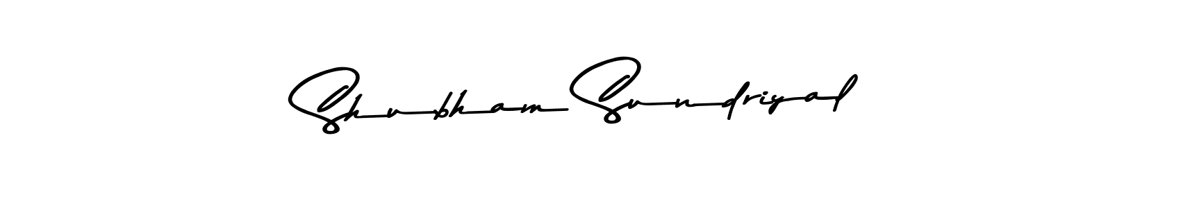 The best way (Asem Kandis PERSONAL USE) to make a short signature is to pick only two or three words in your name. The name Shubham Sundriyal include a total of six letters. For converting this name. Shubham Sundriyal signature style 9 images and pictures png