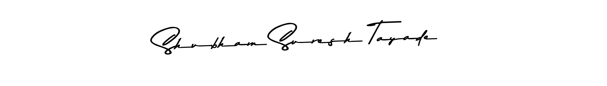 How to make Shubham Suresh Tayade signature? Asem Kandis PERSONAL USE is a professional autograph style. Create handwritten signature for Shubham Suresh Tayade name. Shubham Suresh Tayade signature style 9 images and pictures png