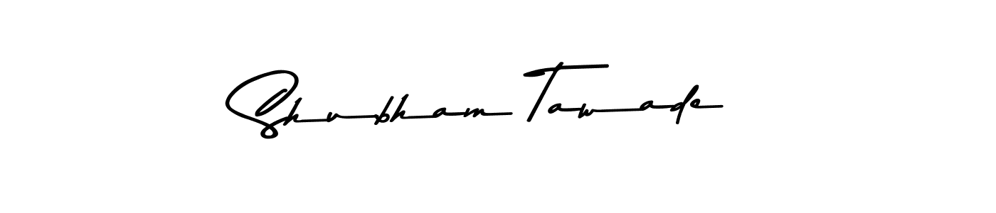 if you are searching for the best signature style for your name Shubham Tawade. so please give up your signature search. here we have designed multiple signature styles  using Asem Kandis PERSONAL USE. Shubham Tawade signature style 9 images and pictures png