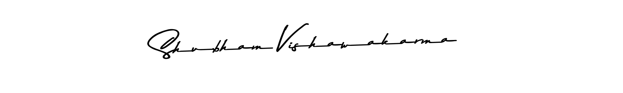 Use a signature maker to create a handwritten signature online. With this signature software, you can design (Asem Kandis PERSONAL USE) your own signature for name Shubham Vishawakarma. Shubham Vishawakarma signature style 9 images and pictures png