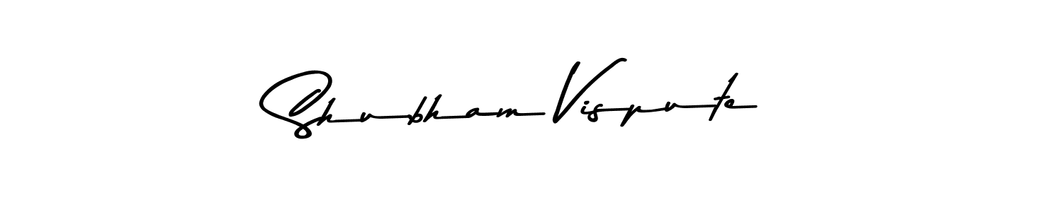 Asem Kandis PERSONAL USE is a professional signature style that is perfect for those who want to add a touch of class to their signature. It is also a great choice for those who want to make their signature more unique. Get Shubham Vispute name to fancy signature for free. Shubham Vispute signature style 9 images and pictures png