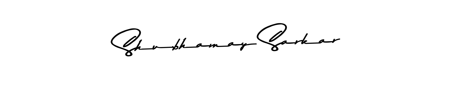 Asem Kandis PERSONAL USE is a professional signature style that is perfect for those who want to add a touch of class to their signature. It is also a great choice for those who want to make their signature more unique. Get Shubhamay Sarkar name to fancy signature for free. Shubhamay Sarkar signature style 9 images and pictures png
