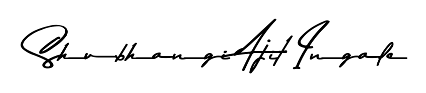 If you are searching for the best signature style for your name Shubhangi Ajit Ingale, here we have designed multiple signature styles using Asem Kandis PERSONAL USE. Shubhangi Ajit Ingale signature style 9 images and pictures png