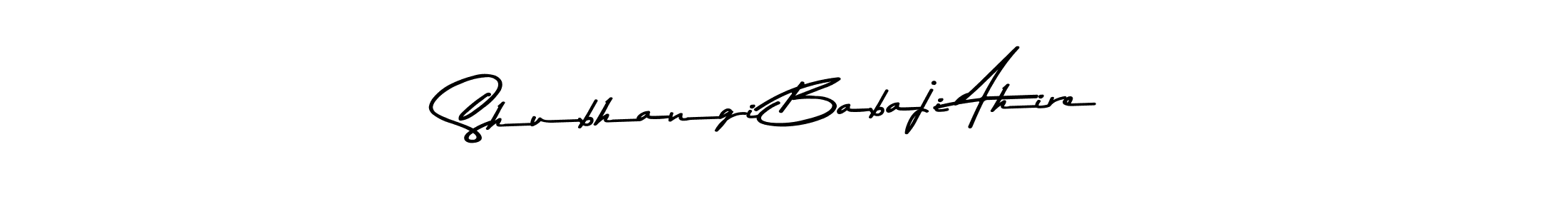 Make a beautiful signature design for name Shubhangi Babaji Ahire. Use this online signature maker to create a handwritten signature for free. Shubhangi Babaji Ahire signature style 9 images and pictures png