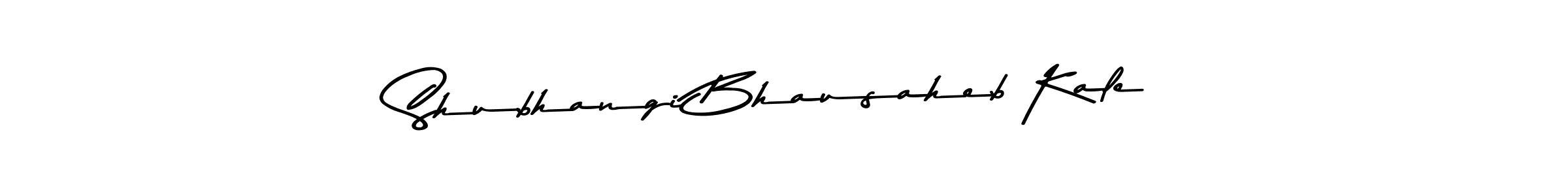 The best way (Asem Kandis PERSONAL USE) to make a short signature is to pick only two or three words in your name. The name Shubhangi Bhausaheb Kale include a total of six letters. For converting this name. Shubhangi Bhausaheb Kale signature style 9 images and pictures png