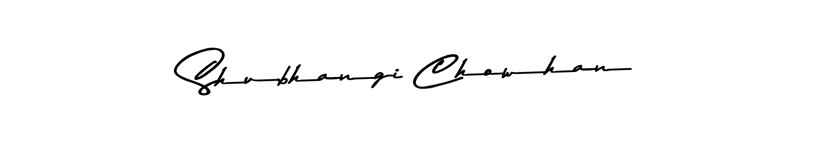 You should practise on your own different ways (Asem Kandis PERSONAL USE) to write your name (Shubhangi Chowhan) in signature. don't let someone else do it for you. Shubhangi Chowhan signature style 9 images and pictures png