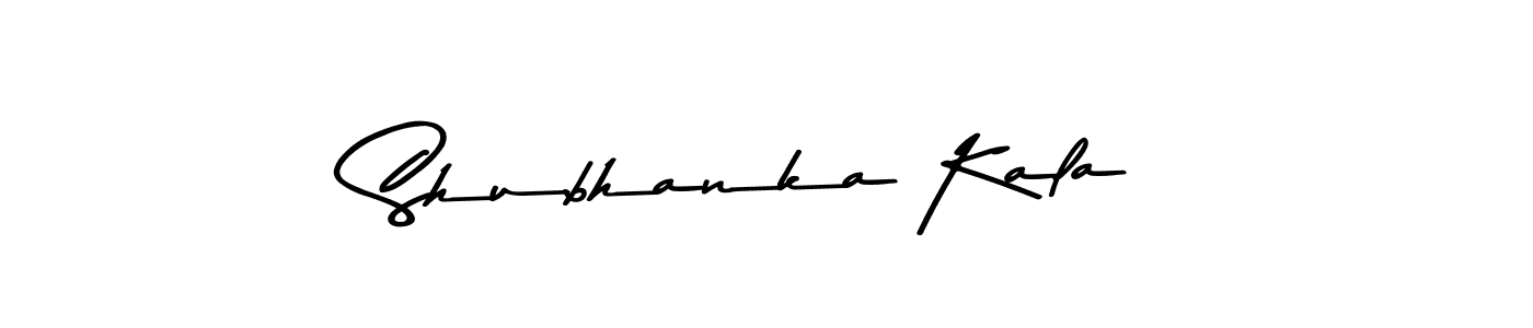 How to make Shubhanka Kala signature? Asem Kandis PERSONAL USE is a professional autograph style. Create handwritten signature for Shubhanka Kala name. Shubhanka Kala signature style 9 images and pictures png