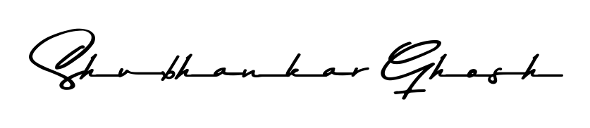 Create a personalized artistic stamp with Shubhankar Ghosh in Asem Kandis PERSONAL USE font. Perfect for visual artists, designers, and influencers. Shubhankar Ghosh signature style 9 images and pictures png