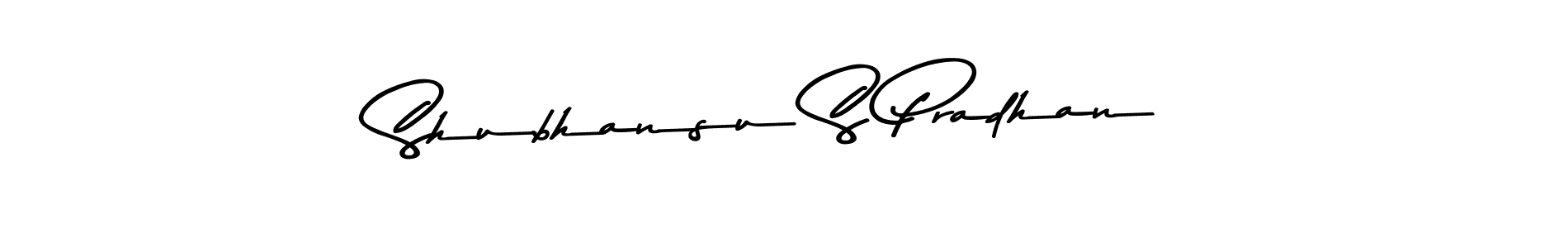 How to make Shubhansu S Pradhan signature? Asem Kandis PERSONAL USE is a professional autograph style. Create handwritten signature for Shubhansu S Pradhan name. Shubhansu S Pradhan signature style 9 images and pictures png