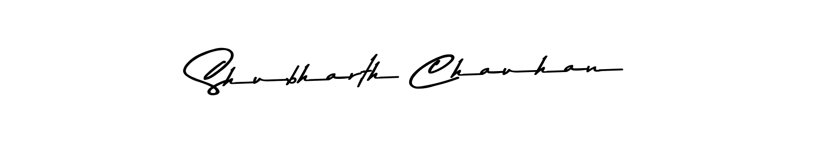 Similarly Asem Kandis PERSONAL USE is the best handwritten signature design. Signature creator online .You can use it as an online autograph creator for name Shubharth Chauhan. Shubharth Chauhan signature style 9 images and pictures png